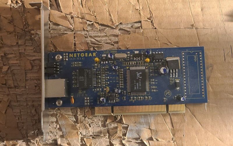 Netgear PCI Gigabit Ethernet Card GA311 RTL8169S-32