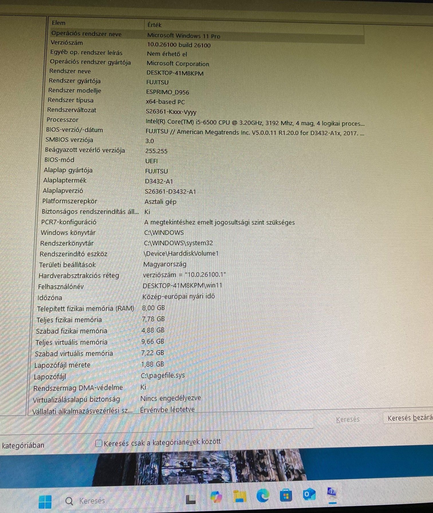 Fujitsu Esprimo D956 SFF