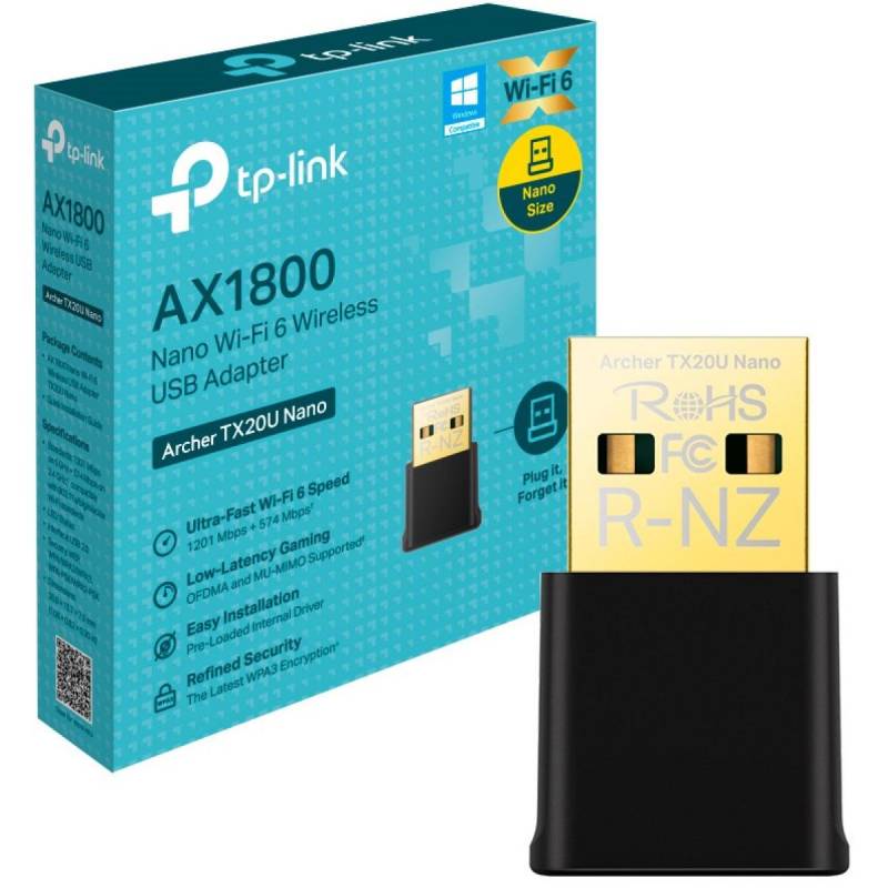 TP-LINK Archer TX20U Nano WiFi USB AX1800