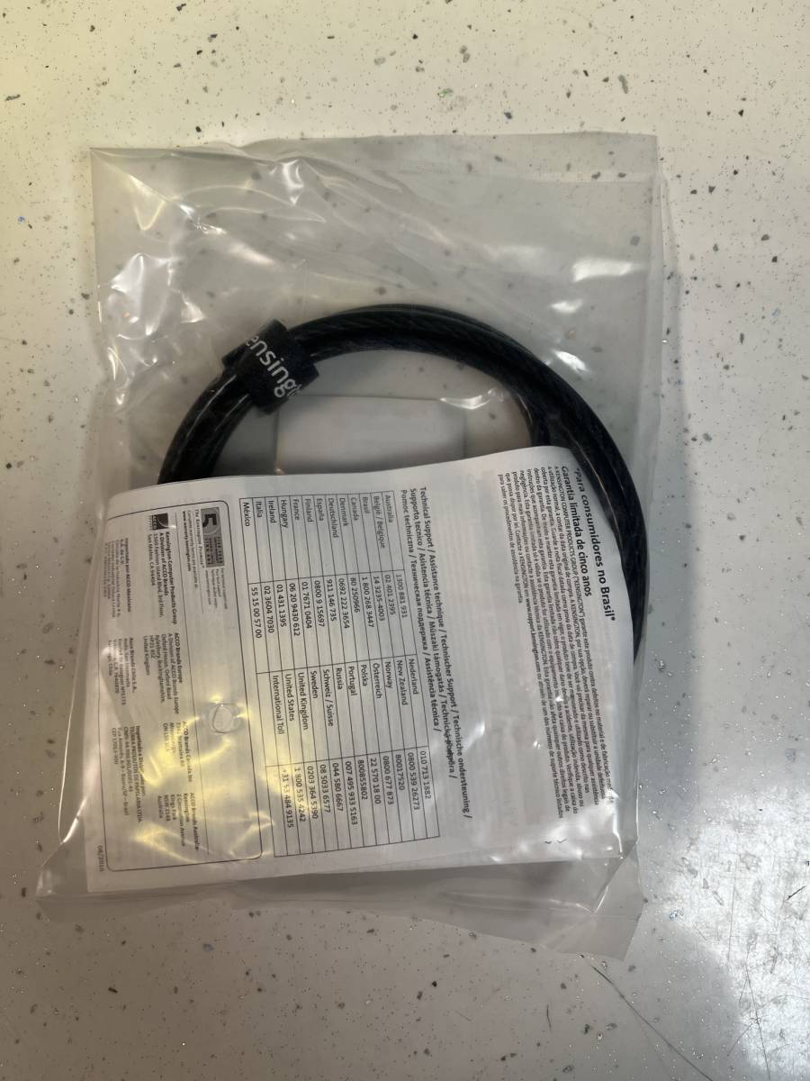 Kensington N17 kulcsos laptopzár lock K64441M