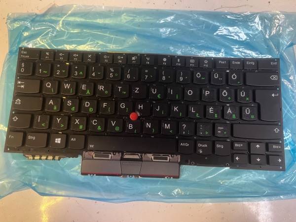 Lenovo ThinkPad X1 Yoga 4th Gen X1 Carbon 7th Gen X1 Carbon 8th Gen magyaros&iacute;tott fekete gy&aacute;ri laptop billentyűzet