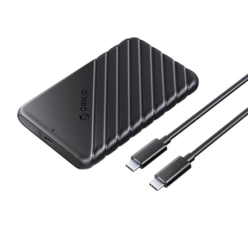 Drive kit USB 2,5" SATA USB-C 3.0 Orico 25PW1C-C3-BK-EP