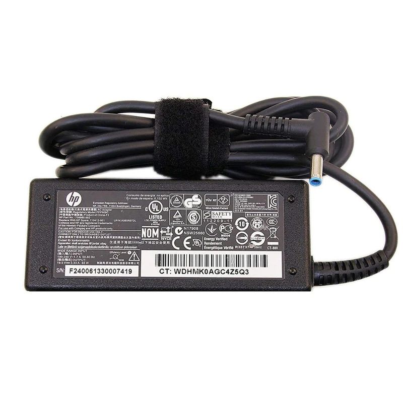 HP 19.5V 3.33A 65W adapter gyári (új fajta HP-hoz)