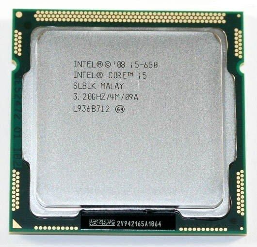 Intel® Core™ i5-650 Processor 4M Cache, 3.20 GHz