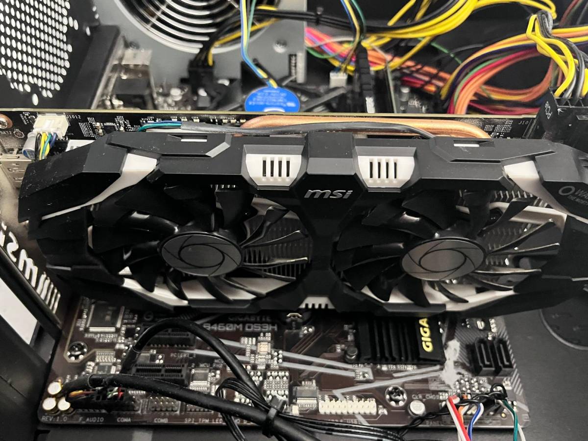 Core I5-10400f, 16GB DDR4, 256GB NVME SSD, Nvidia 1060 6GB