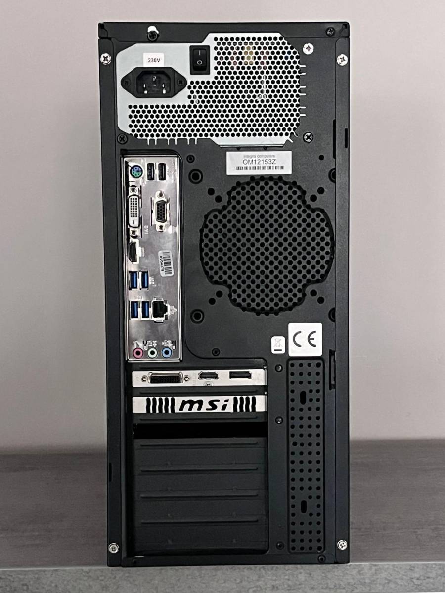 Core I5-10400f, 16GB DDR4, 256GB NVME SSD, Nvidia 1060 6GB