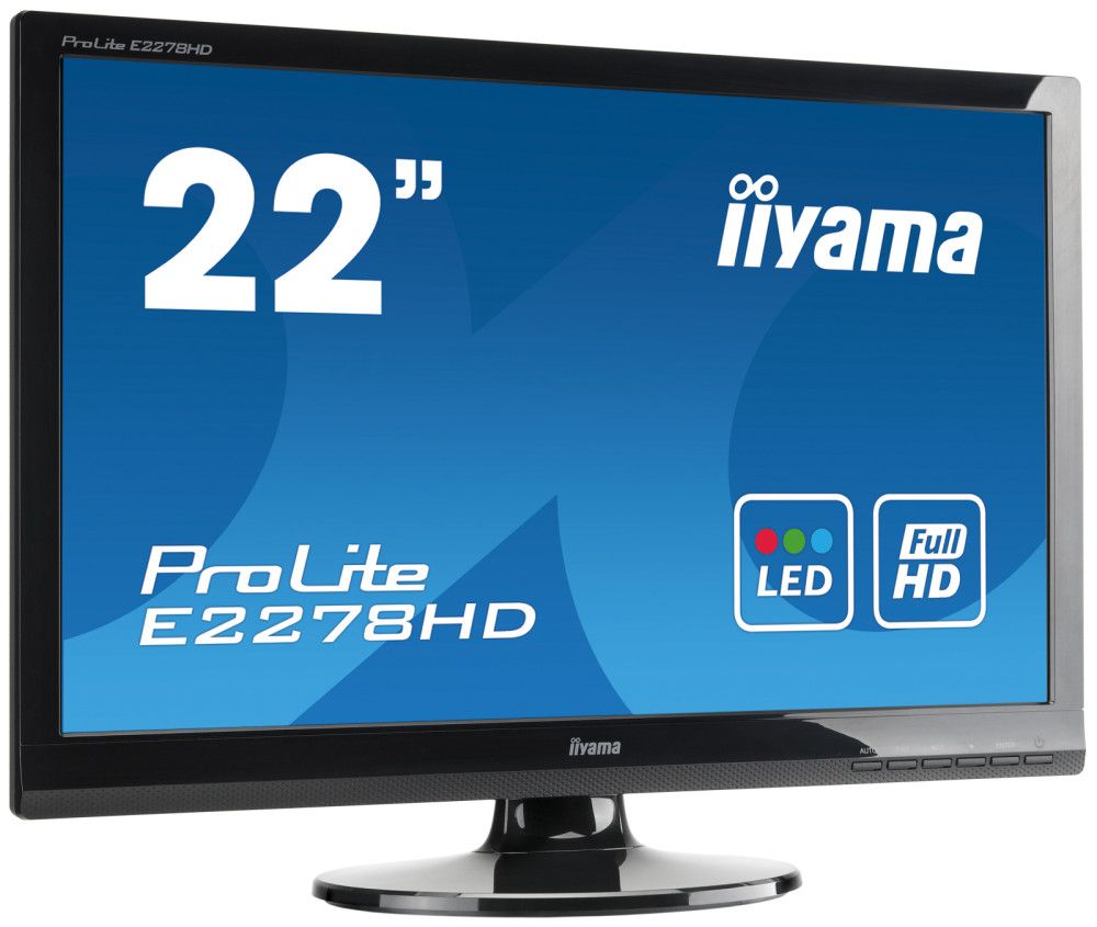 Iiyama ProLite E2278HD 22" monitor B kategória