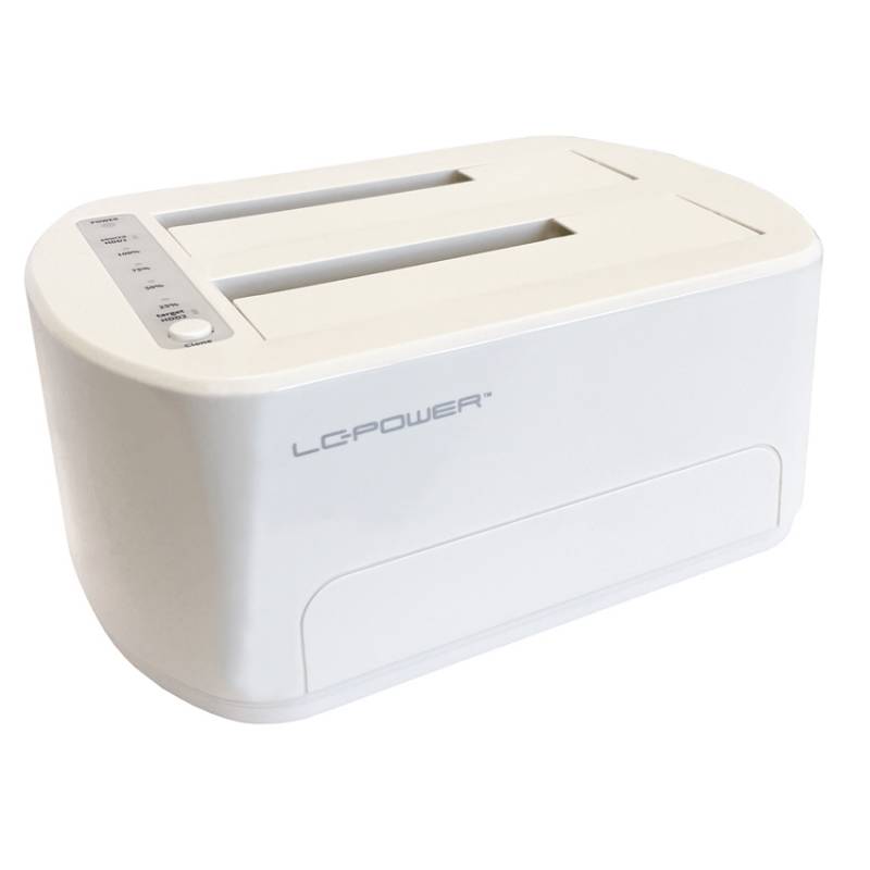 HDD dokkoló 2,5"-3,5"SATA/USB 3.2 LC Power LC-DOCK-U3-VI