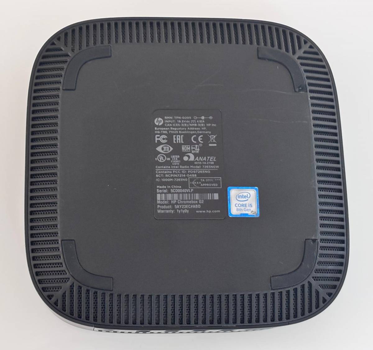 HP ChromeBox G2