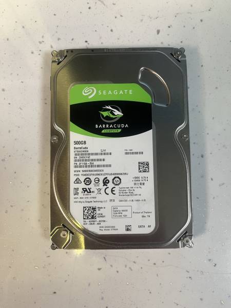 Seagate BarraCuda 500GB (ST500DM009) 100/100 7200rpm