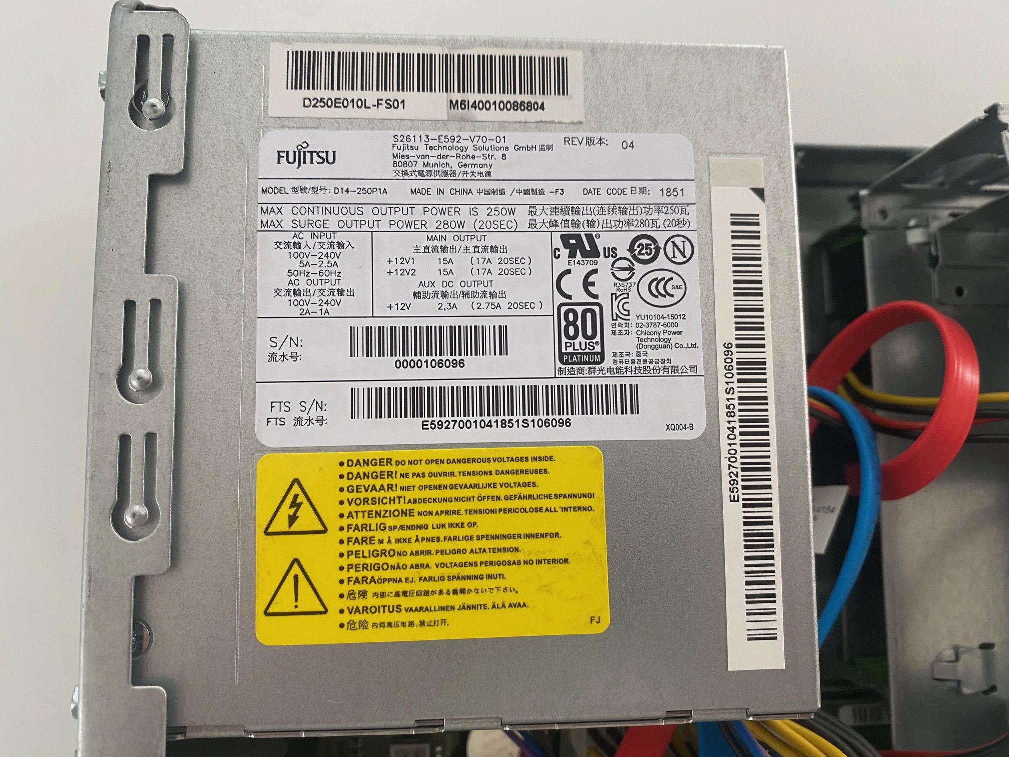 Fujitsu Esprimo D957 SFF számítógép