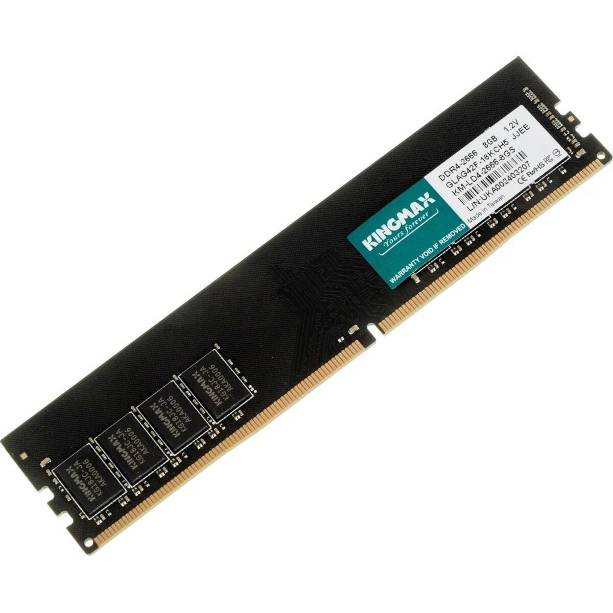 Kingmax 8GB GLAG42F-18 2666Mhz DDR4 memória