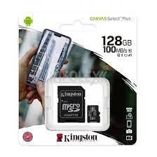 SD Micro 128GB XC Kingston 1Adapter SDCs2/128GB