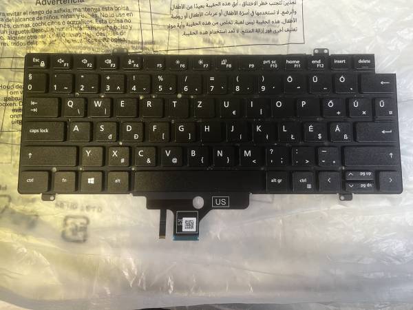 Dell Latitude 7420 magyar billentyűzet