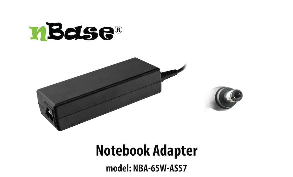 nBase 19V 3.42A 65W utángyártott laptop töltő ASUS NBA-AS26-65W