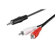 Goobay Audió kábel 3.5mm jack - 2x RCA 1.5m