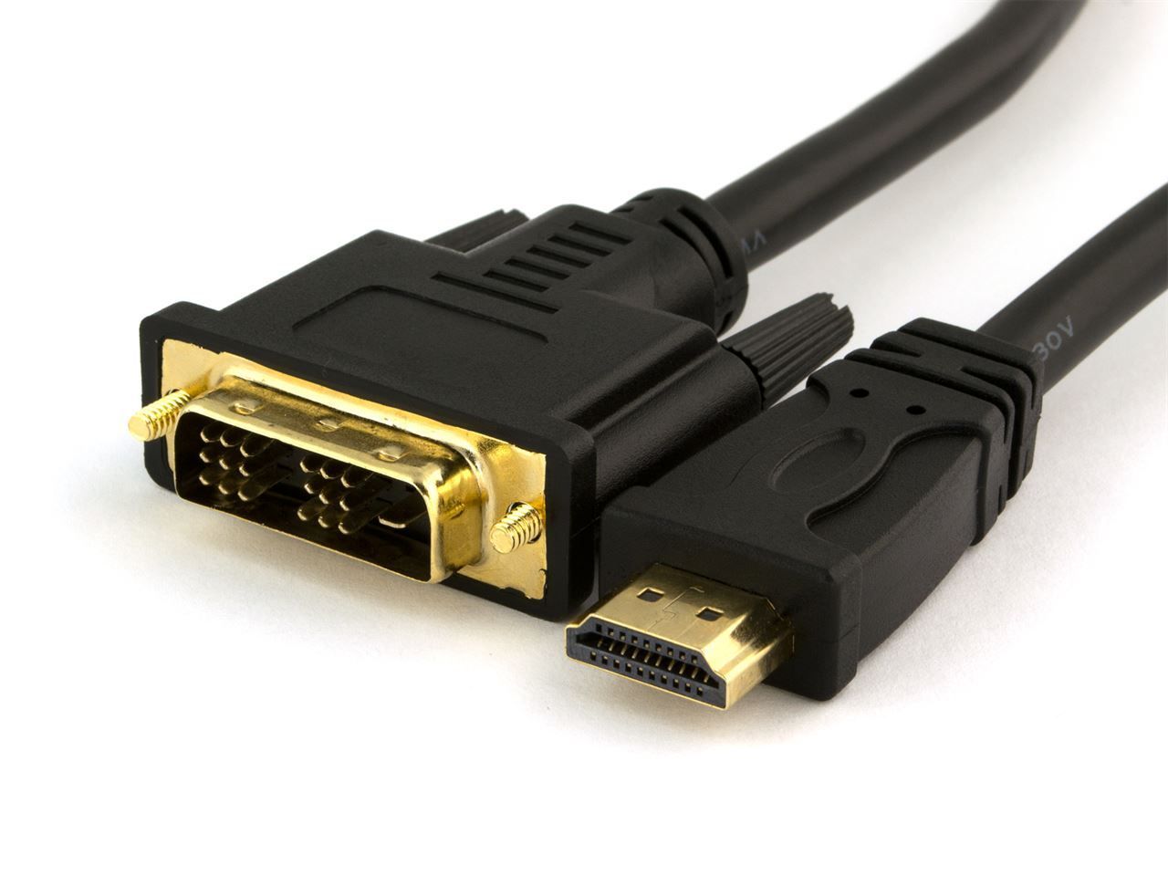 HDMI-DVI kábel 3m aranyozott