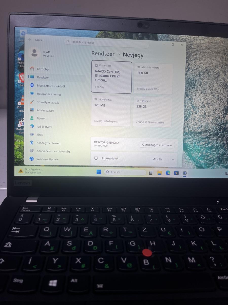 Lenovo Thinkpad X13  Gen1