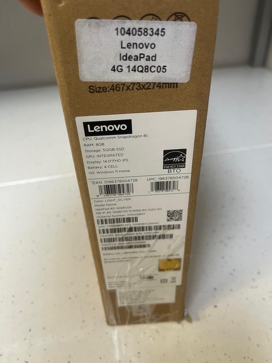 Lenovo IdeaPad 4G 14Q8C05